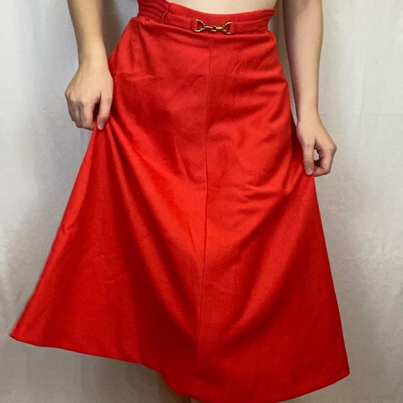 Union Made Vintage A Line Skirt - Picture 1 of 5
